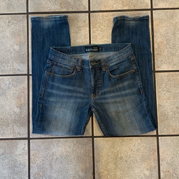 RSQ ‘New York Slim Straight Fit’ Light Wash Jeans - Picture 2 of 8